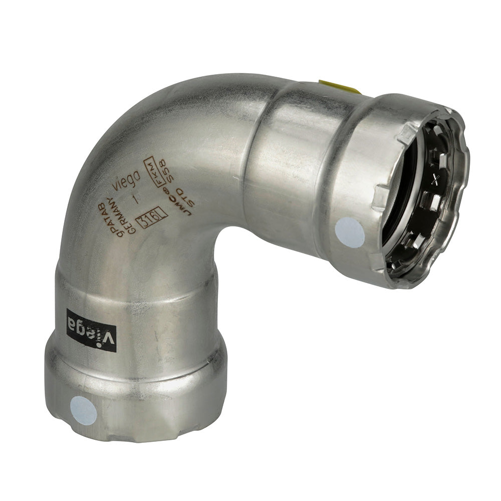 Viega MegaPress 316 FKM 1-1/4-Inch 90-Degree Elbow, Part 91710