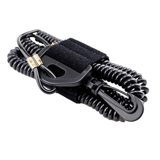 YakGear CPL24 Coiled Paddle Leash with Adjustable Velcro Strap