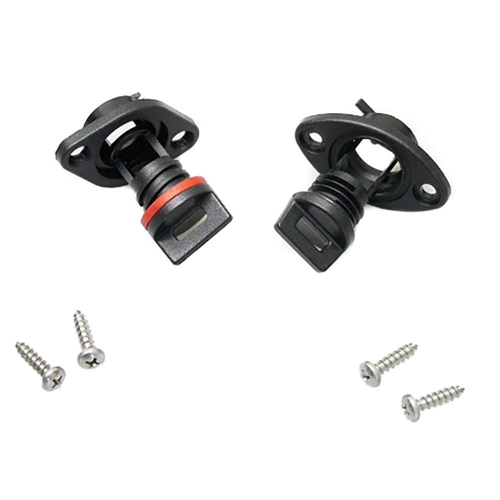 YakGear DPK Universal Kayak Drain Plug Kit with Wide and Fine Thread Plugs
