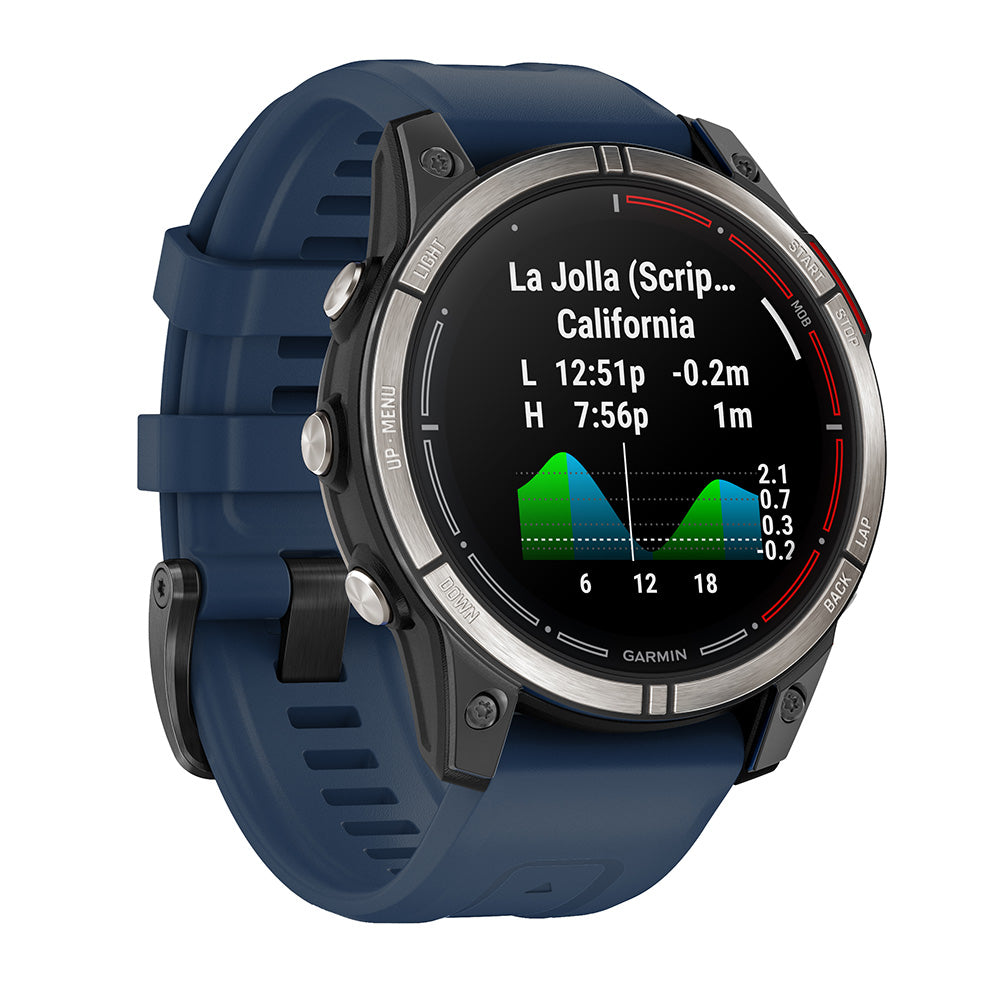Garmin quatix 7 Pro Marine GPS Smartwatch with OLED Display and Enhanced Navigation Features