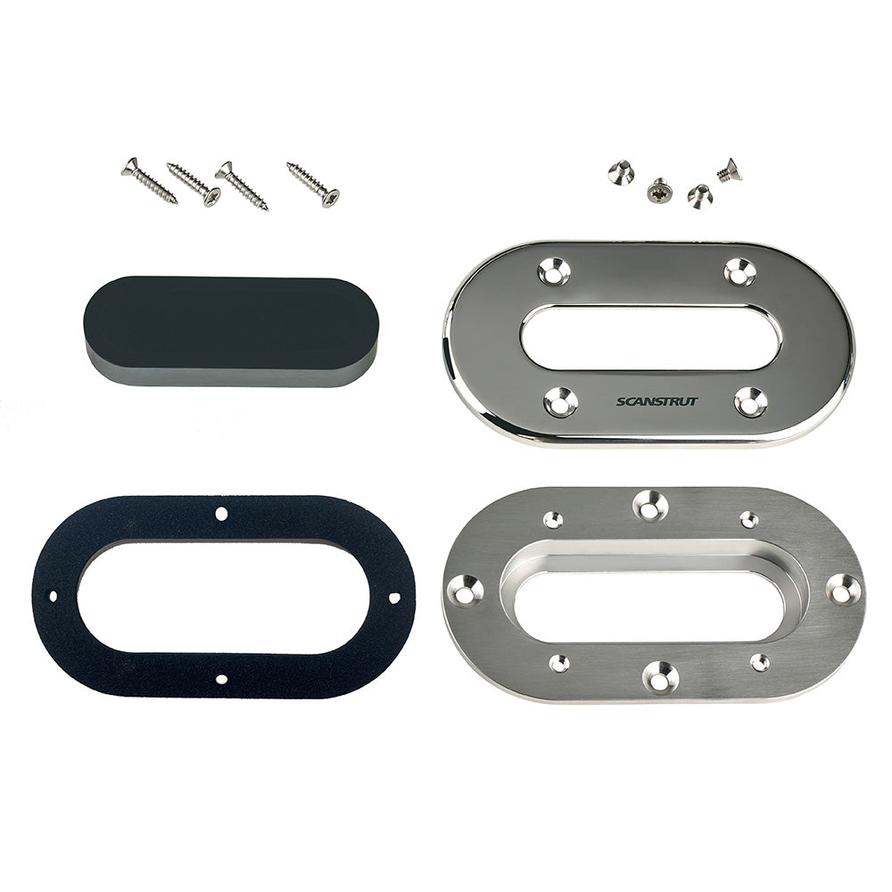 Scanstrut SS Low-Profile Multi Cable Seal for Cables Up to 15mm | Marine-Grade Stainless Steel Waterproof Cable Gland