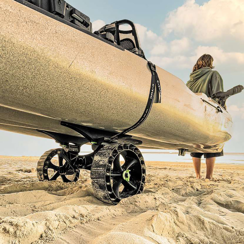 RAILBLAZA C-Tug R Kayak Cart with SandTrakz Wheels, Part Number 50-0014-71