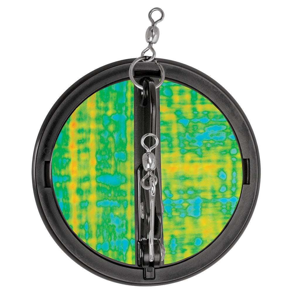 Luhr-Jensen 4-1/8 in. Dipsy Diver Trolling Planer, Black/Black Bottom Moon Jelly, 5560-001-2506