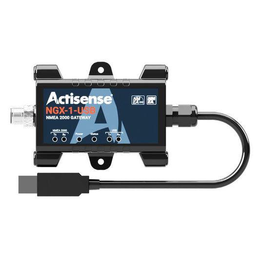 Actisense NGX-1-USB 0183 to NMEA 2000 Gateway with PC Interface and USB Connection