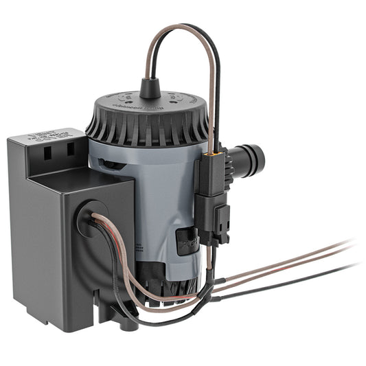 Johnson Pump Aqua Void Electro-Magnetic Combo 800 GPH Bilge Pump - 12V with Quick-Change Motor & Automatic Float Switch