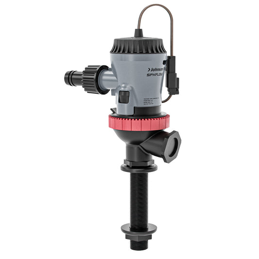 Johnson Pump Aqua O2 Flex Mount 500 GPH Aerator Pump - 12V for Livewell and Washdown Applications