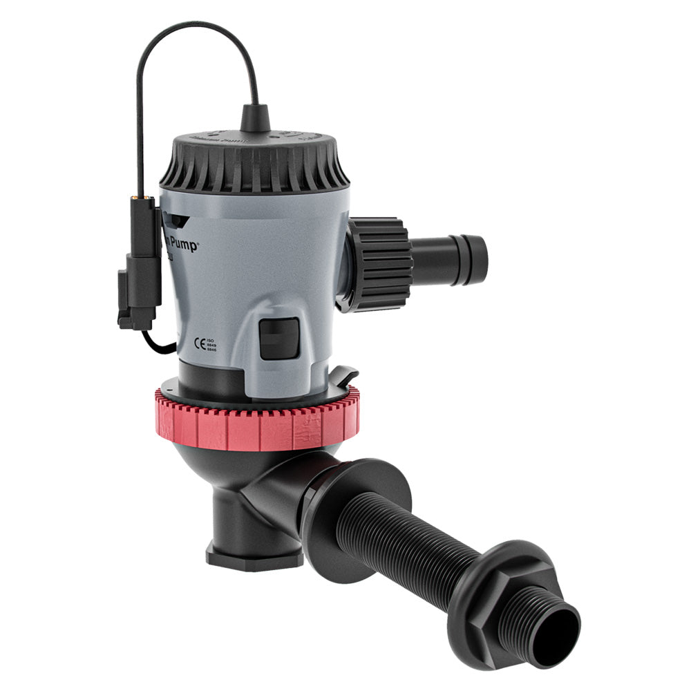 Johnson Pump Aqua O2 Flex Mount 800 GPH Aerator Pump - 12V for Livewell and Washdown Applications
