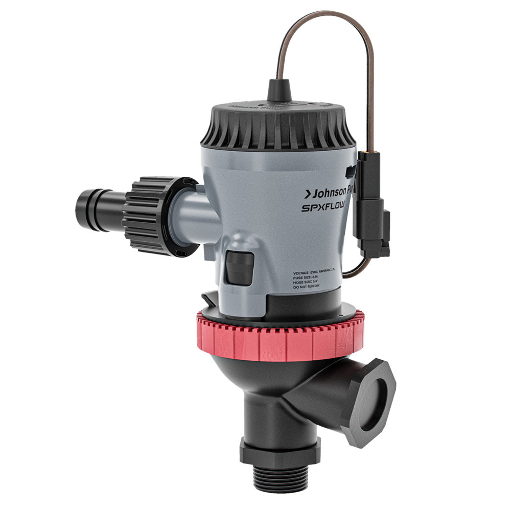 Johnson Pump Aqua O2 Twin Port 800 GPH Aerator Pump - Flexible Mount, 12V