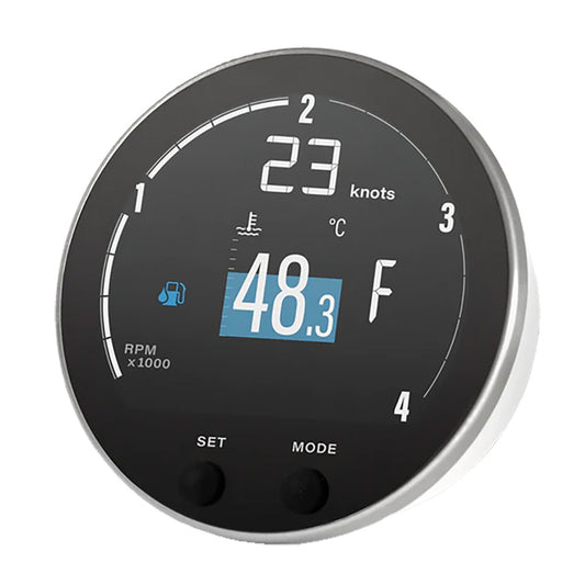 Veratron VMH-35D Diesel Multifunction Gauge, 85mm, 12V/24V, NMEA 2000 and SAE J1939