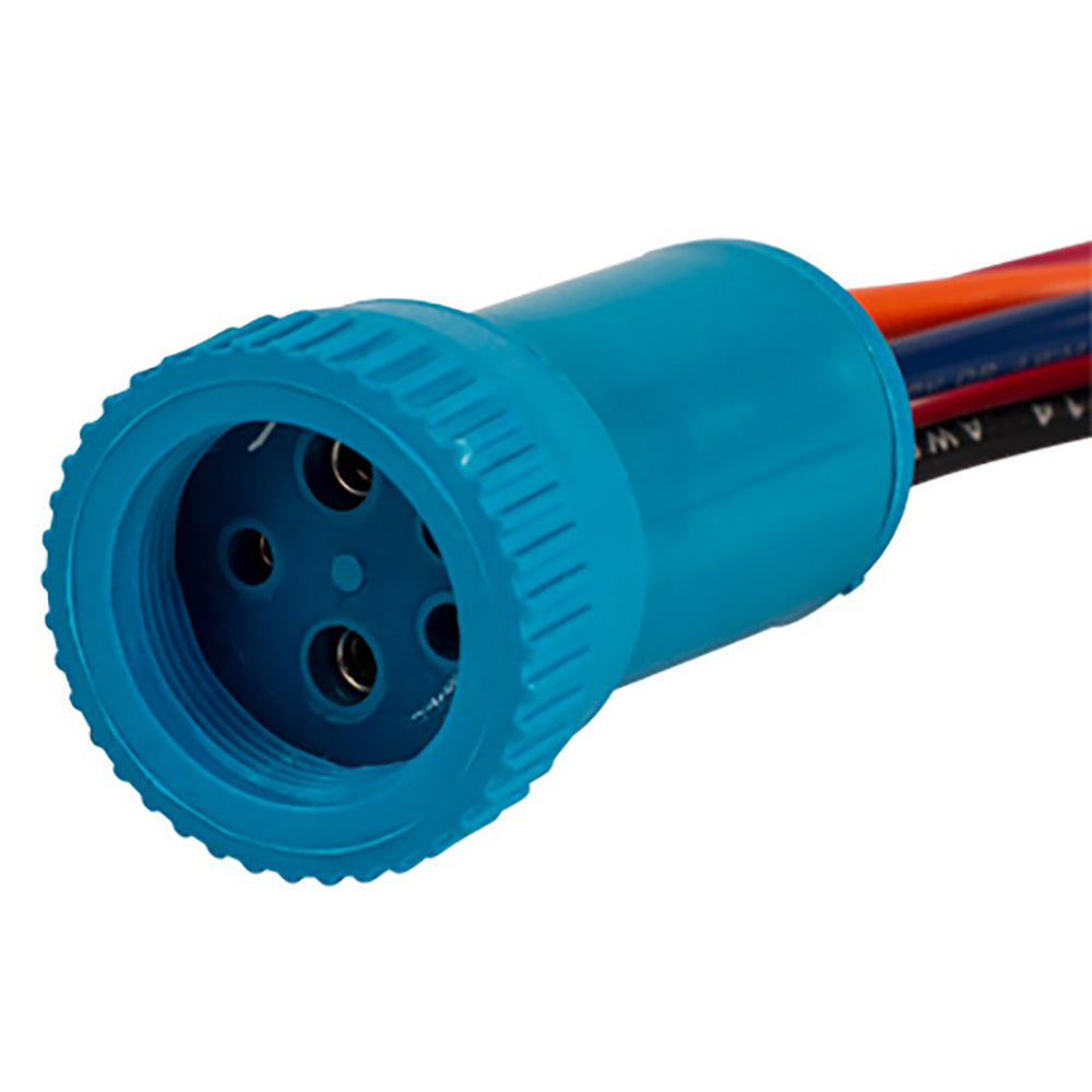 Bluewater 19mm Electronic Deutsch Connector with 5-Wire Pigtail, Nav/Anchor, 4-Foot Lead, Part Number 9057-4914-248