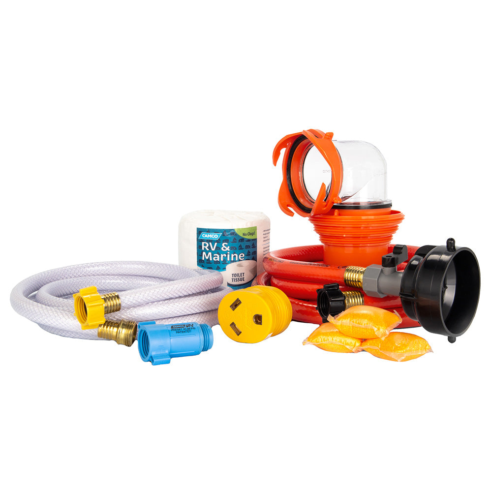 Camco Ultimate RV Starter Kit for Pop-Up Campers, Part Number 47806