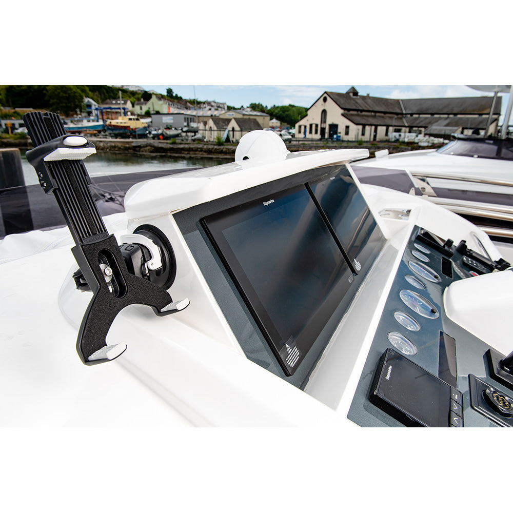 Scanstrut ROKK Mini Tablet Mount Kit with Suction Cup Base – Secure 360° Clamp for Mini & Full-Size Tablets