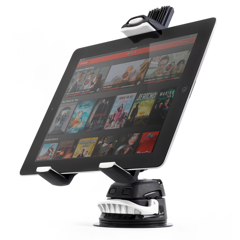 Scanstrut ROKK Mini Tablet Mount Kit with Suction Cup Base – Secure 360° Clamp for Mini & Full-Size Tablets