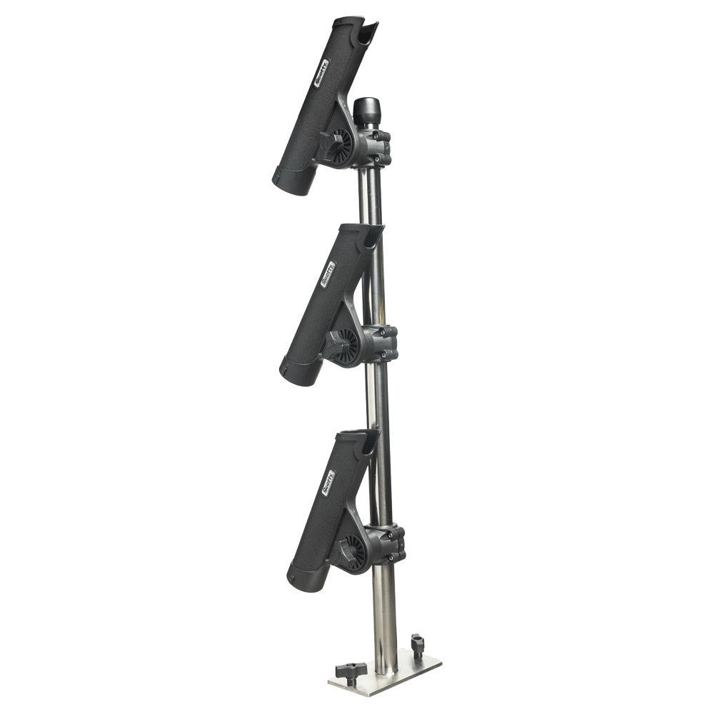 Scotty 333 Track-Mounted Rod Tree with Rodmaster II Rod Holders