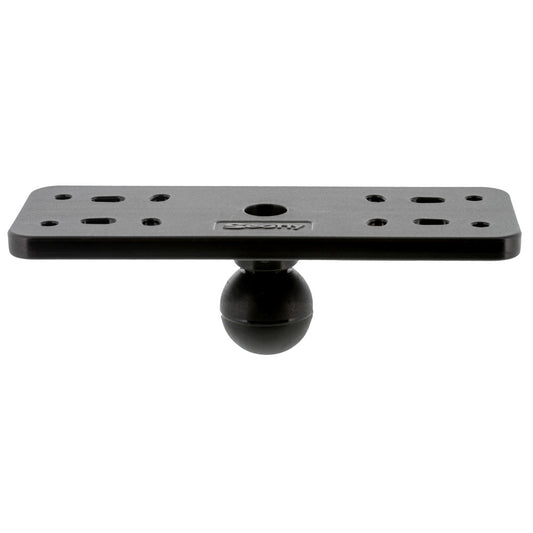 Scotty 165 1.5 Ball System Top Plate for Fish Finders - Durable UV-Resistant Mounting Plate