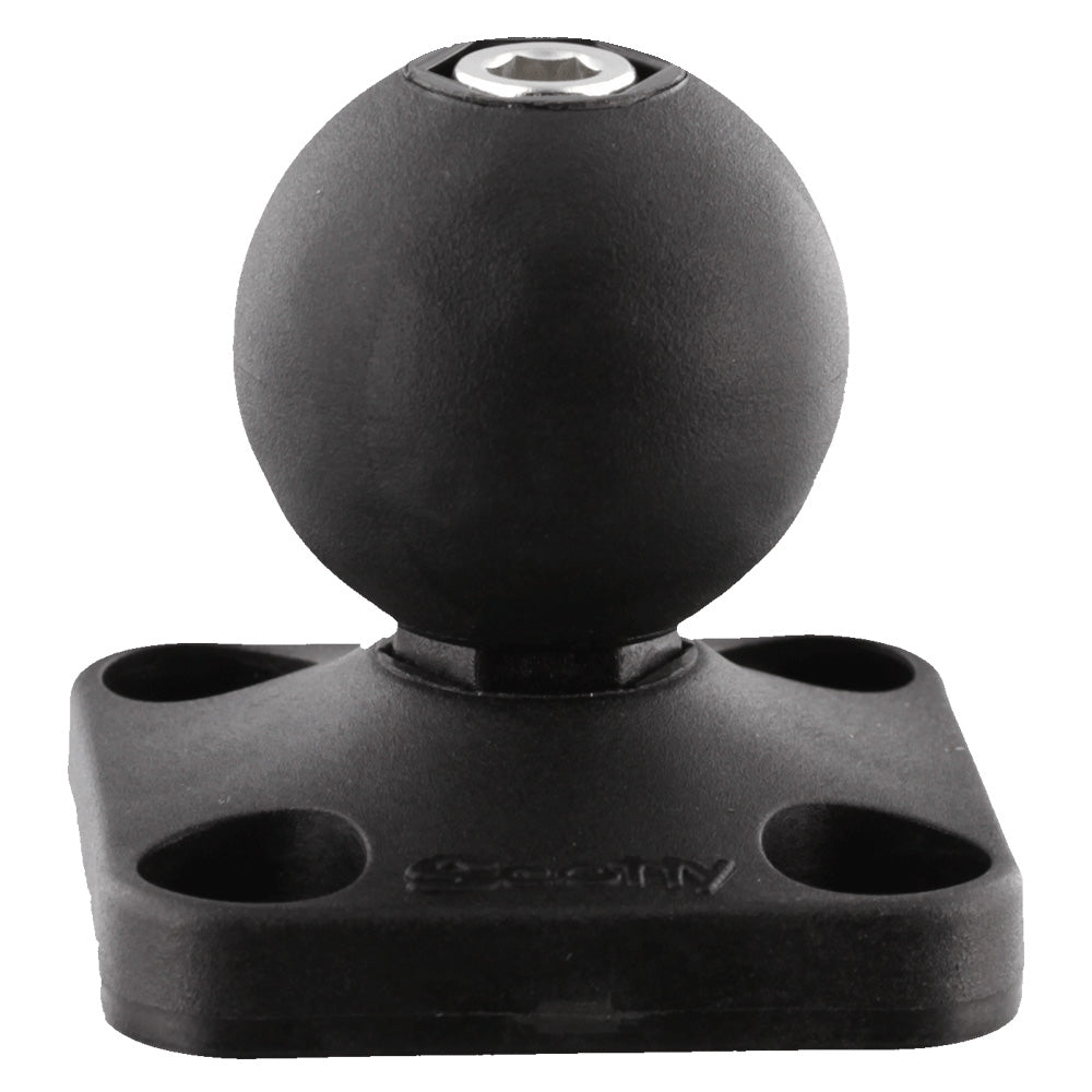 Scotty 166 1.5 Inch Ball System Base – Durable Marine Mount for Fish Finders and Electronics