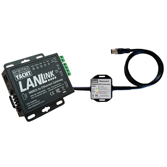 Digital Yacht LANLink NMEA 2000 to Ethernet Gateway for Marine Data Integration