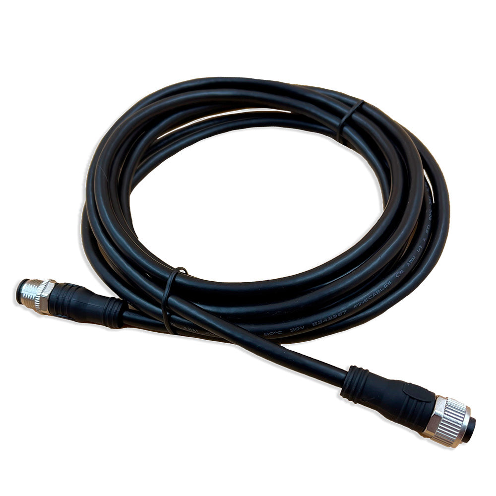 Digital Yacht NMEA 2000 3M Drop Cable with Metal Connectors for Marine Network Expansion