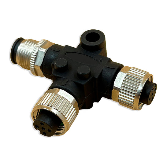 Digital Yacht NMEA 2000 ZDIGN21W T-Connector - 1-Way Extension Block for Marine Network Expansion