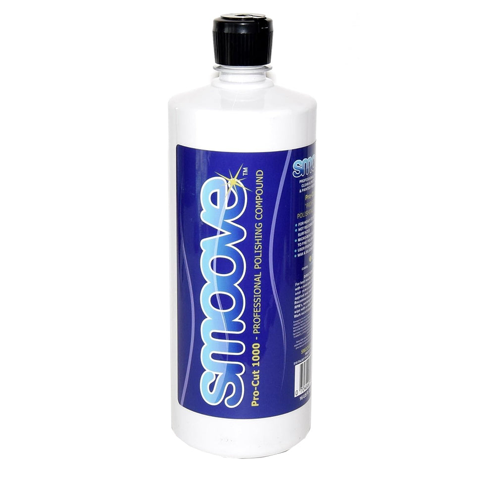 Smoove Pro-Cut 1000 Professional Fiberglass Polishing Compound, Quart