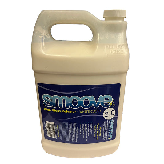 Smoove White Cloud High Gloss Polymer 2.0, SMO012, Gallon