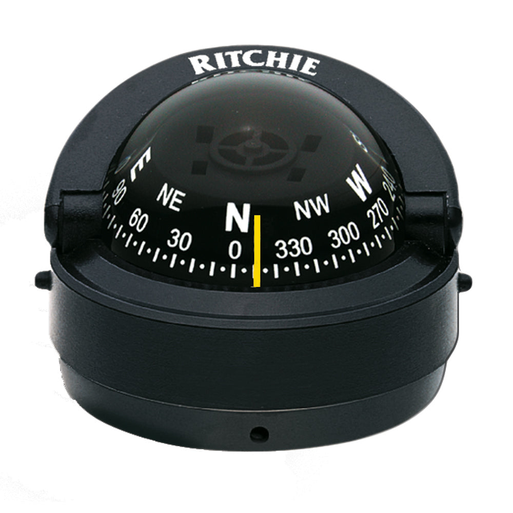 Ritchie S-53 Explorer Compass – Surface Mount, Compact and Durable Navigation Tool