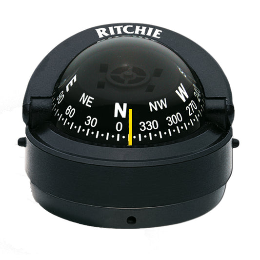 Ritchie S-53 Explorer Compass – Surface Mount, Compact and Durable Navigation Tool