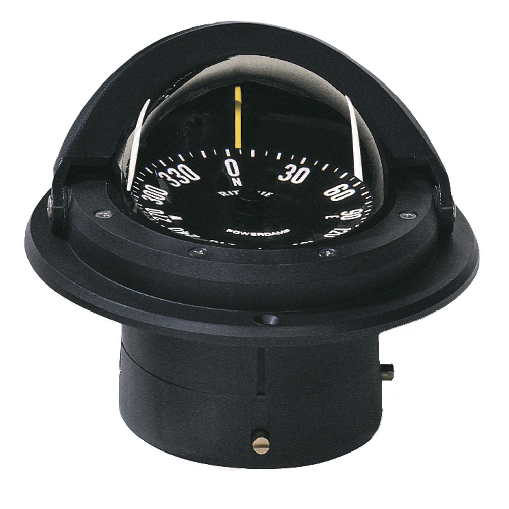 Ritchie F-82 Voyager Compass - Flush Mount Marine Navigation with Green NiteVu Illumination