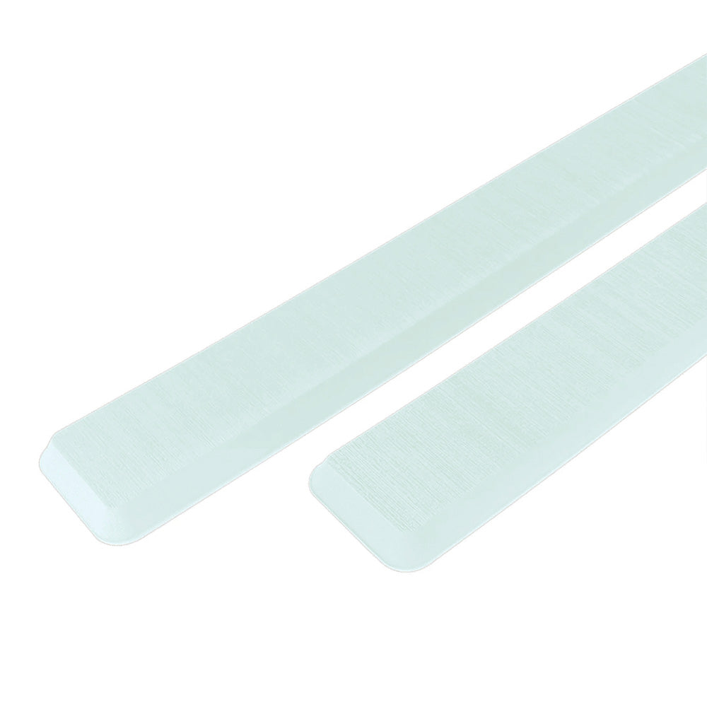 SeaDek Cockpit Coaming Bolster Set (2) - 4 x 39 Inches, 20mm Thick in Caribbean Blue with Brushed Texture