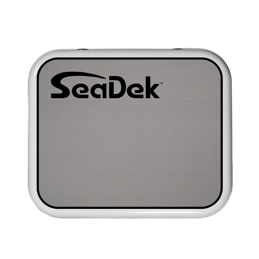 SeaDek YETI Roadie 24 Teak Cooler Pad, 6mm Storm Grey/Black – Part Number 53637-80066
