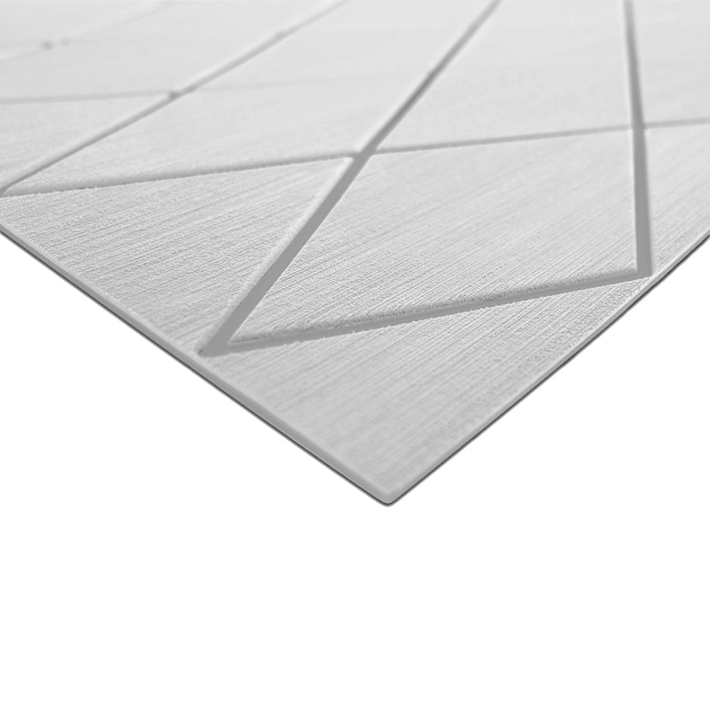SeaDek 40 x 80 Inch Two Color Diamond Full Sheet – Brushed Texture in Cool Grey/Storm Grey for Boat Flooring and Marine Applications