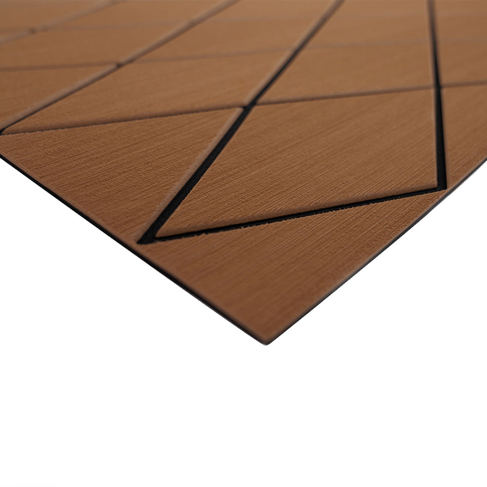 SeaDek 40 x 80 Inch Two Color Diamond Full Sheet - Brushed Texture for Boat Flooring and DIY Projects