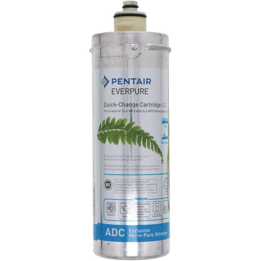 Shurflo by Pentair ADC Bacteriostatic Everpure Filter (Part Number EV959206) for Clean, Safe Drinking Water