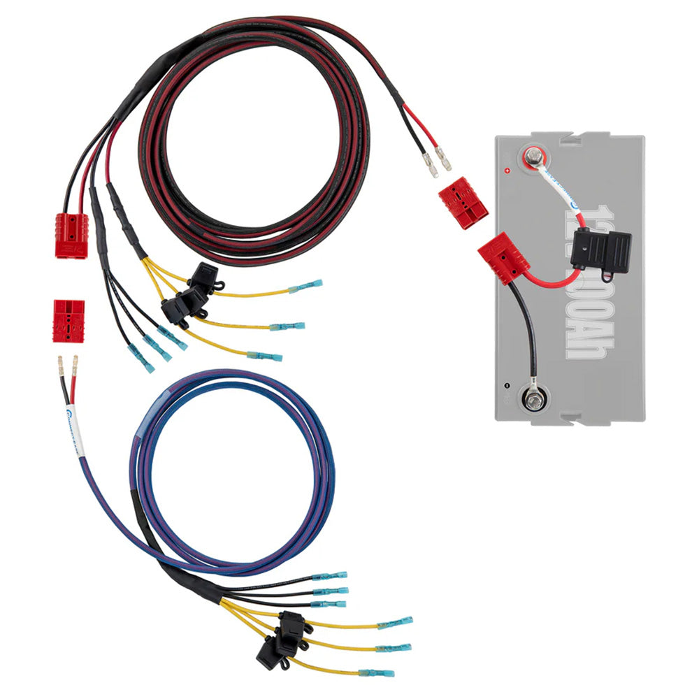 Connect-Ease Graph Power Pro for 14-18' Console Boats – Marine Grade Power Kit for Electronics