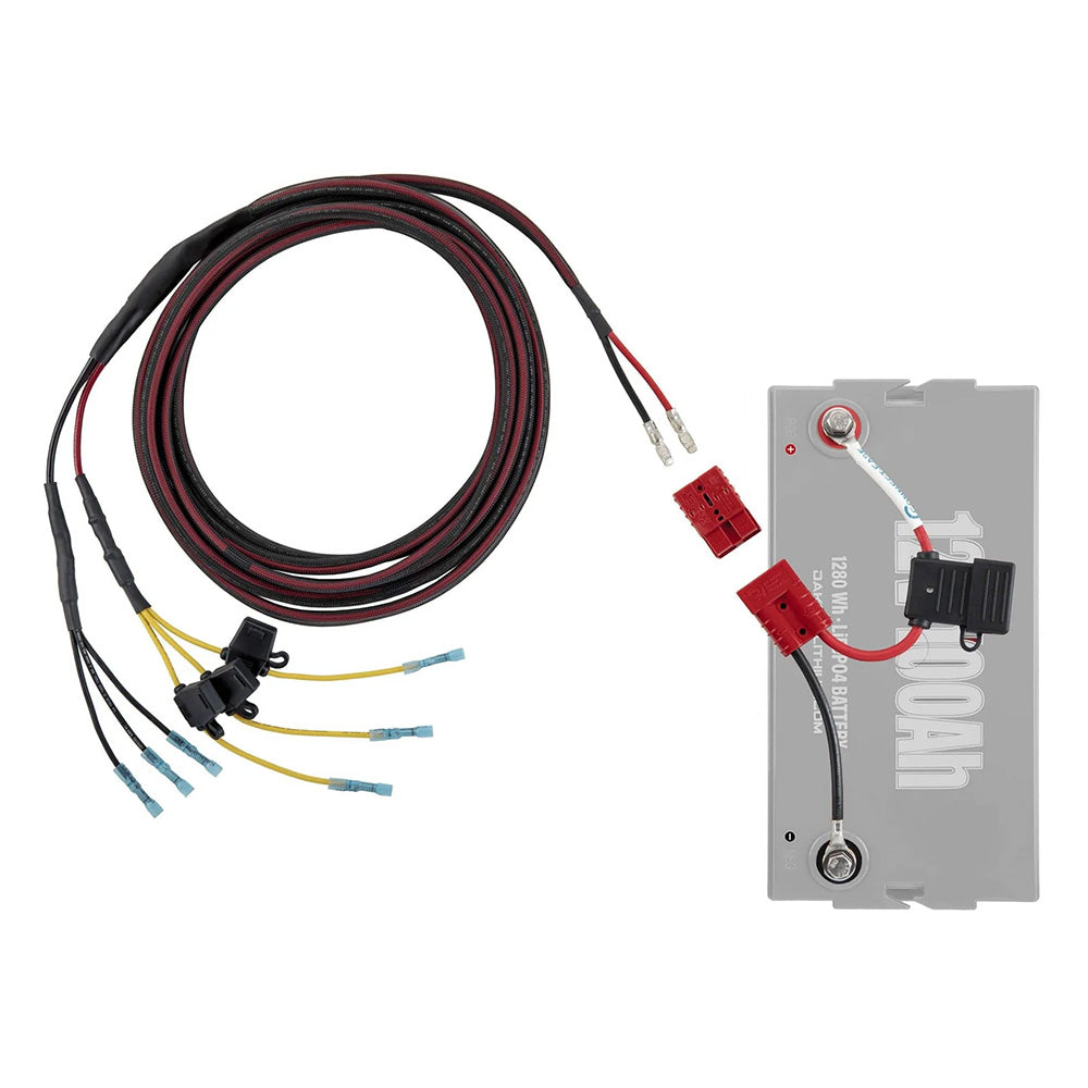Connect-Ease Graph Power Tiller - 12V Marine-Grade Power Cable for Locators, GPS, and NEMA Boxes