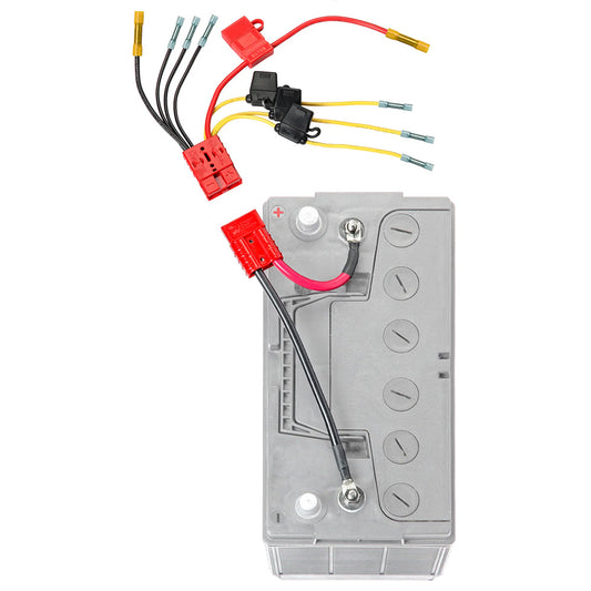 Connect-Ease 12V Multi-Fused Connection System - Easy Marine Power Management with 4-Fuse Setup