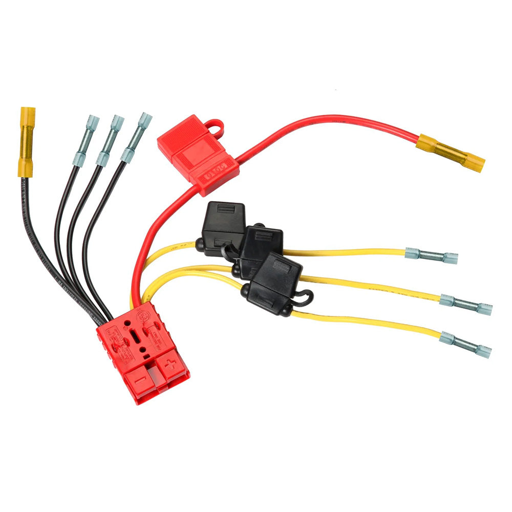Connect-Ease Multi 4 Lead Accessory Fuse for Main Battery - Marine-Grade 12V Power Connection with Integrated Fuses