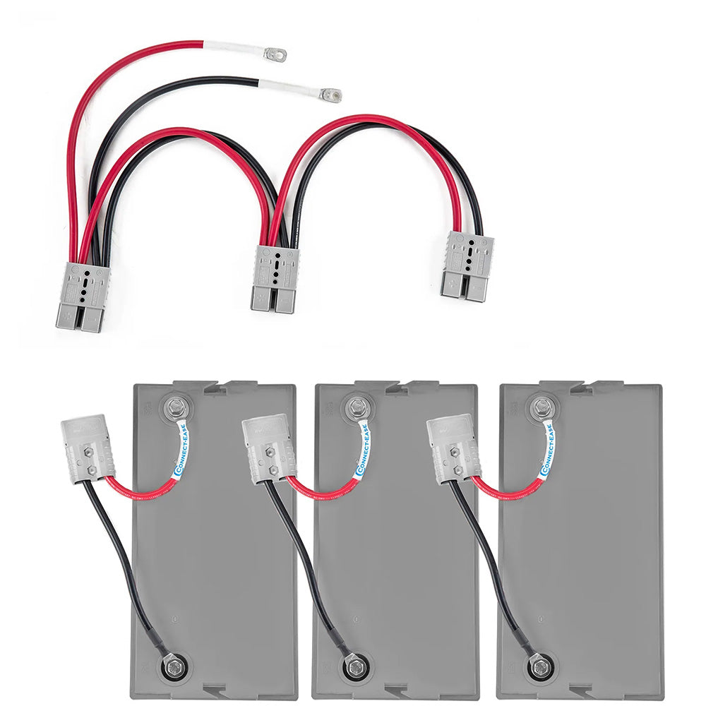Connect-Ease RCE312VRV 3-12V Battery Parallel Quick Connect System for RV and Off-Grid Power