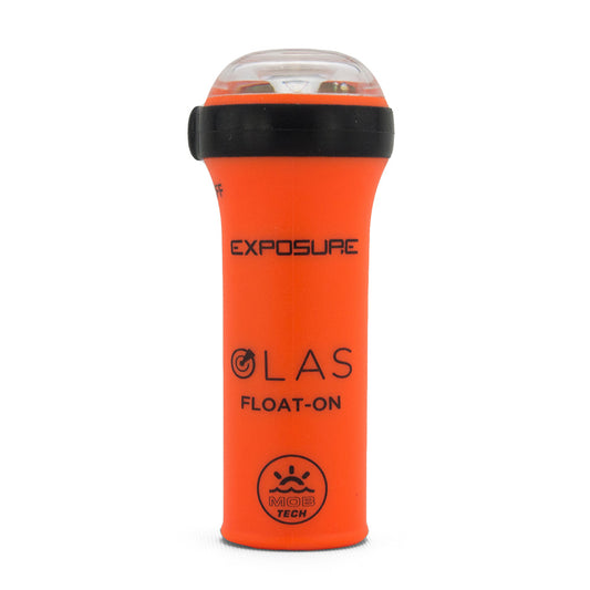 ACR Electronics OLAS Exposure Series MOB Float-On Light - Water-Activated Buoyant Crew Tracker with LED Flashlight and Strobe for Safe Overboard Recovery