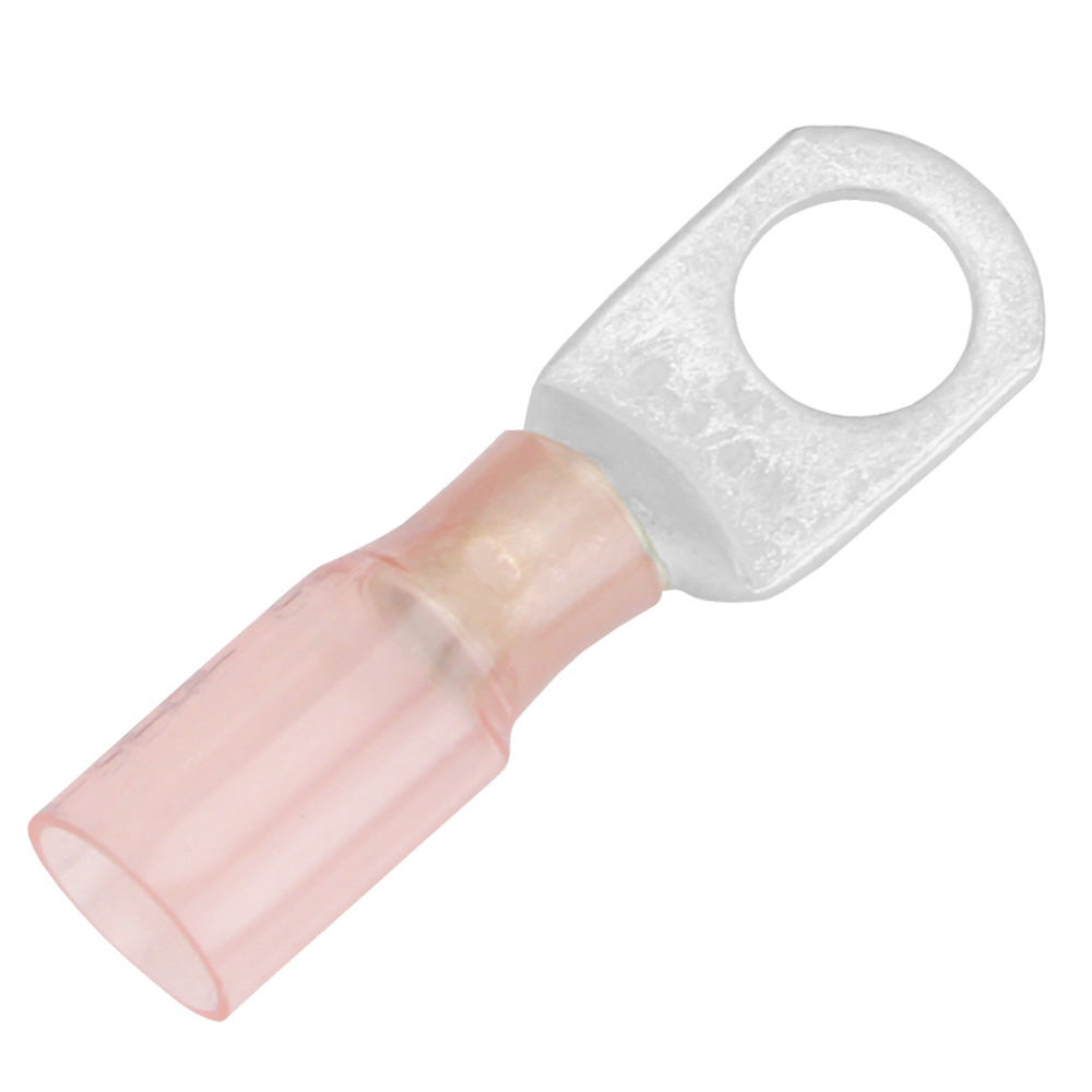 Pacer TE8-38R-25 8 AWG Heat Shrink Ring Terminals, 3/8-Inch Stud, 25-Pack