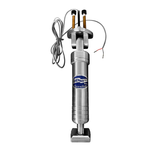 Bennett Marine BXADAC10DWH-304 Premier Stainless Steel Dual-Acting Boat Trim Tab Actuator