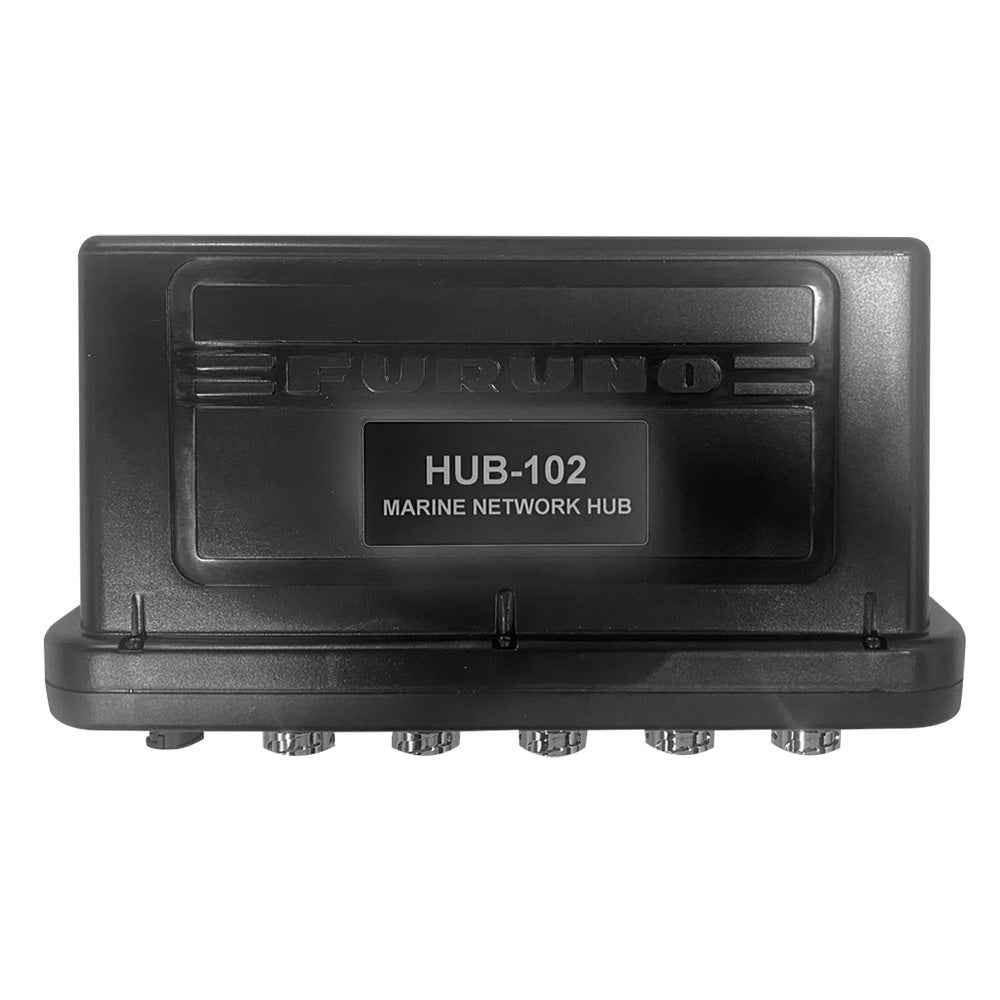 Furuno HUB102 Marinized 5-Port Ethernet Hub for Marine Connectivity and Network Expansion