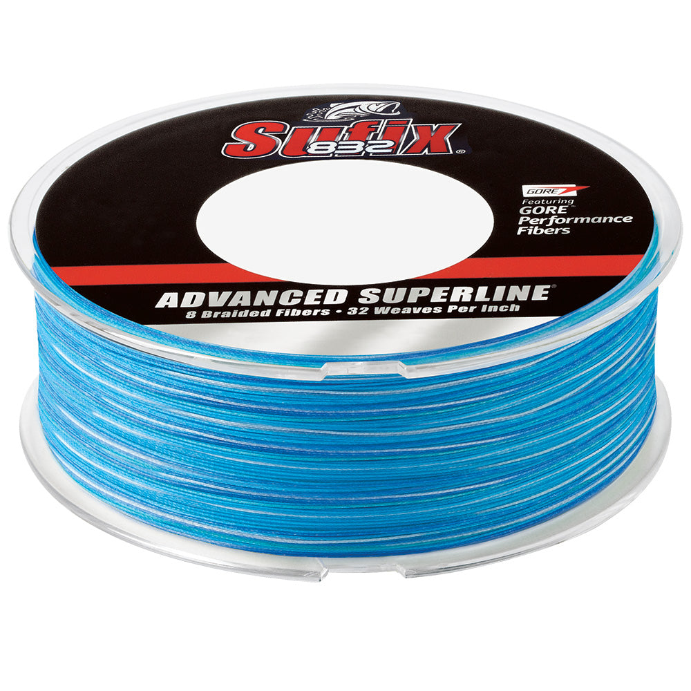 Sufix 832 Advanced Superline Braid, 80 lb Coastal Camo, 600-Yard Spool, Model 660-280CC