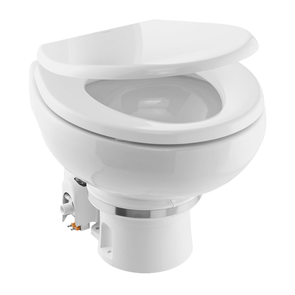 Dometic MasterFlush MF 7120 Electric Macerating Toilet with Orbit Base and Slow Close Seat – White, 12V