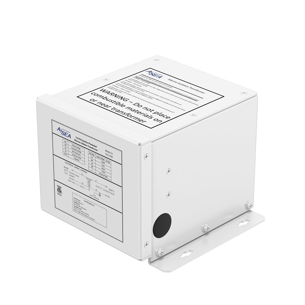 ASEA Power Systems 634003 3.6 kVA Marine Isolation Transformer, 120V 30A