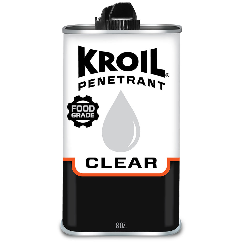 Kroil Clear Food-Grade Penetrating Oil, Drip Can, 8 oz, CKL081