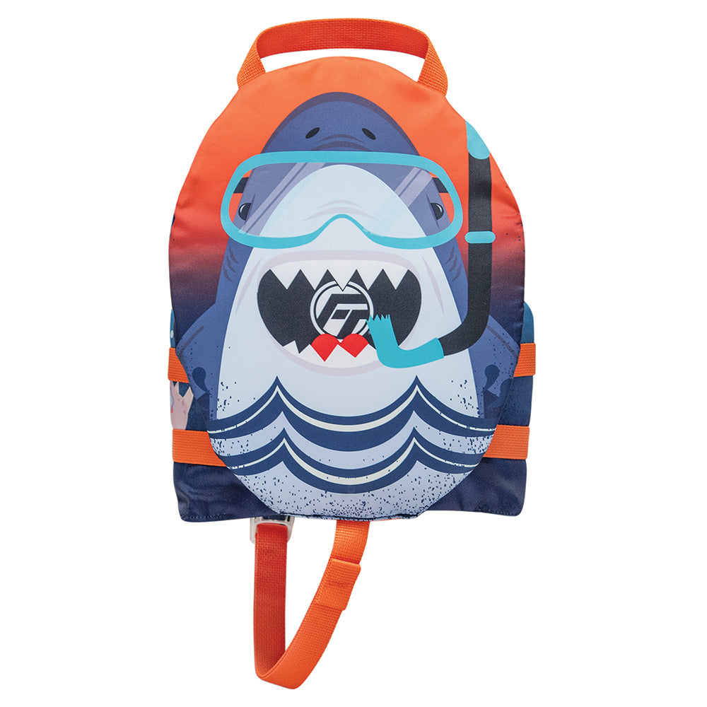 Full Throttle Child Water Buddies Shark Life Vest - 30-50 lbs, Type III US Coast Guard & Transport Canada Approved
