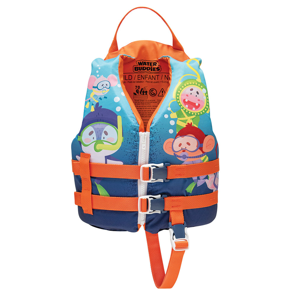 Full Throttle Child Water Buddies Shark Life Vest - 30-50 lbs, Type III US Coast Guard & Transport Canada Approved