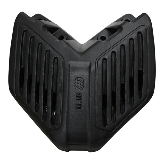 Seipel Marine Eva Corner Dock Fender – Black, Molded EVA Foam, 11.75 x 11.75 x 7.75 inches
