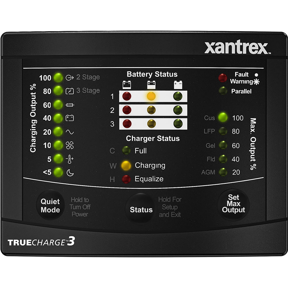 Xantrex TRUEcharge3 Remote Panel, Part Number 808-8040-10